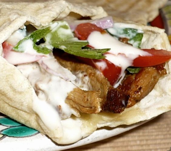 Panino shawarma