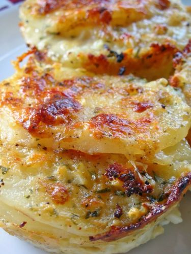 Patate gratinate al parmigiano