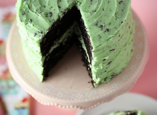Torta menta e cioccolato
