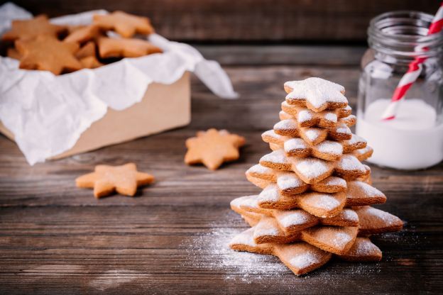 usate i biscotti per decorare l'albero di natale!