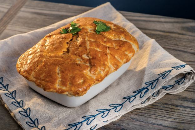 Torta salata ripiena