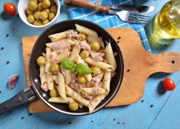 3. Pennette tonno e olive