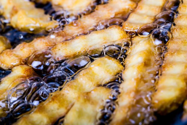 Friggere in olio non troppo caldo