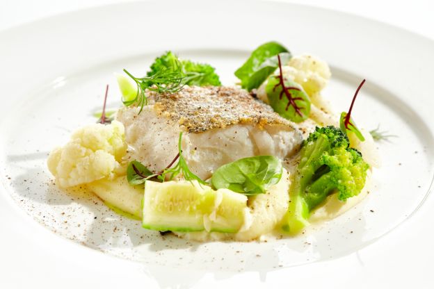 Merluzzo con cavolfiore