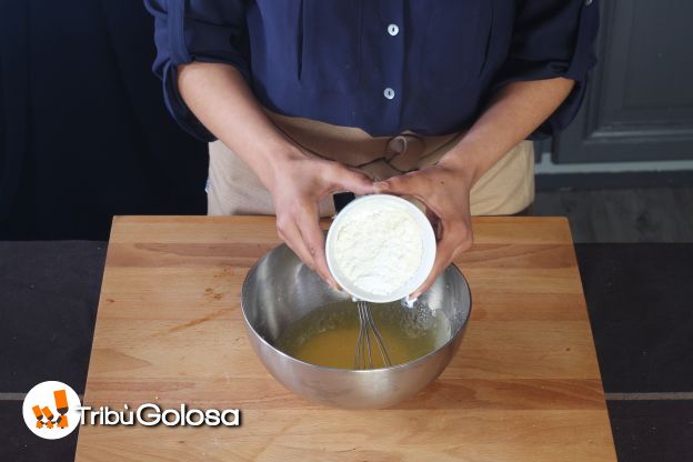 Preparazione della crema