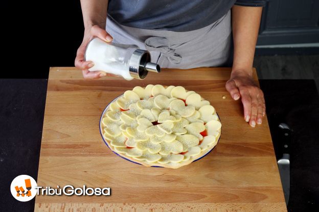 Preparazione della torta