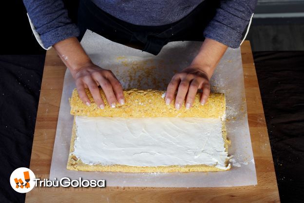 Preparazione del rotolo