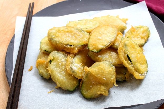 Come preparare il tempura di zucchine