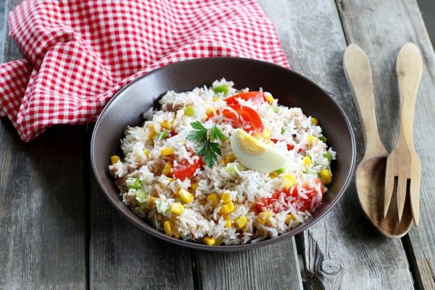 Un'insalata di riso speciale