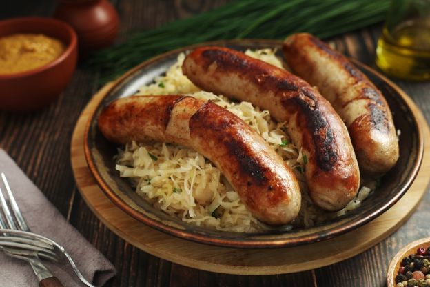 Wisconsin: Bratwurst