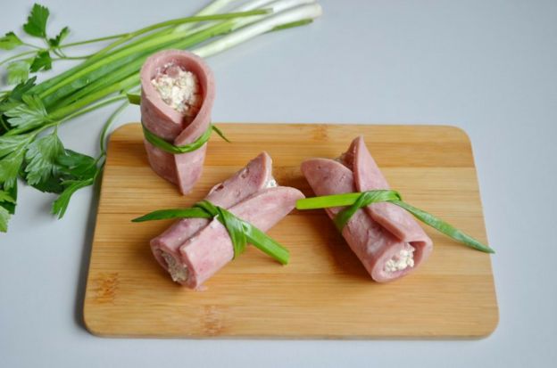 Involtini di prosciutto e formaggio