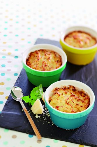 Soufflé indivia e parmigiano