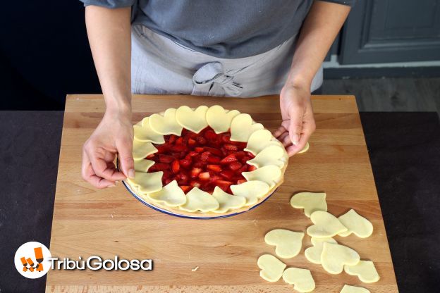 Preparazione della torta