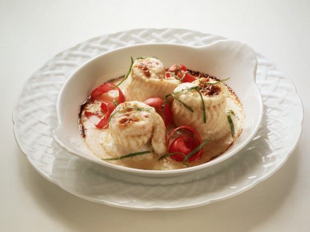 involtini di sogliola ai pomodori