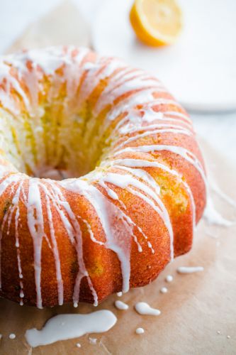 Ciambellone alla ricotta e limone