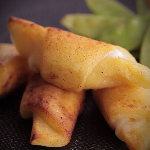 Croissant di patate farcite