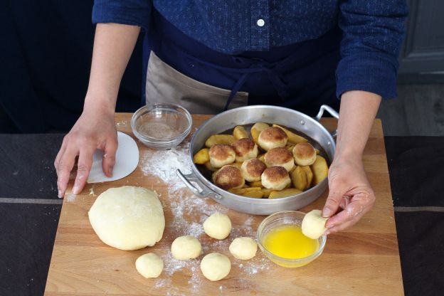 Preparazione della brioche