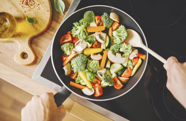 Non lasciare che la padella si scaldi