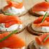 Tartine al salmone