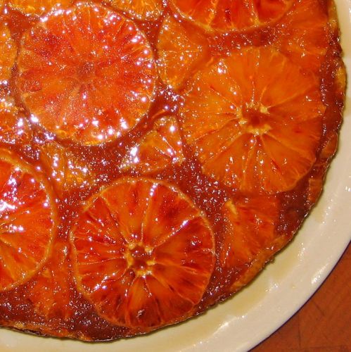 Torta caramellata all'arancia