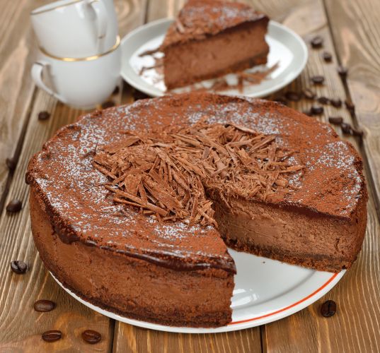 Cheesecake al cioccolato