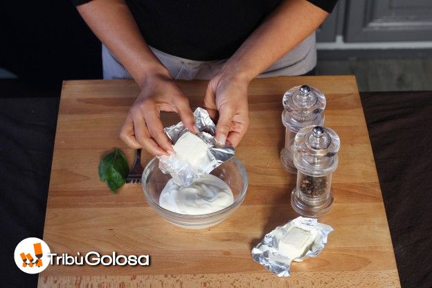 Mescolate i formaggini e il Philadelphia