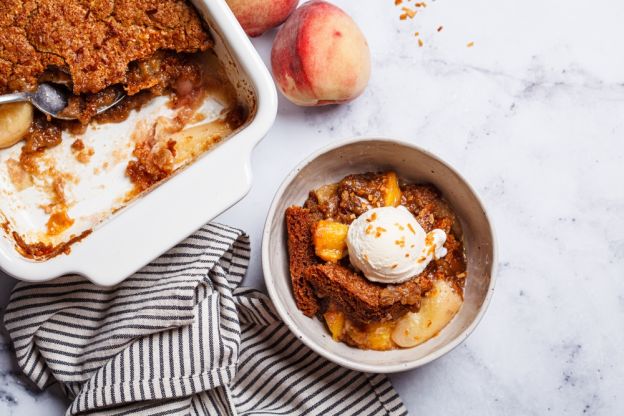 Georgia: cobbler de durazno