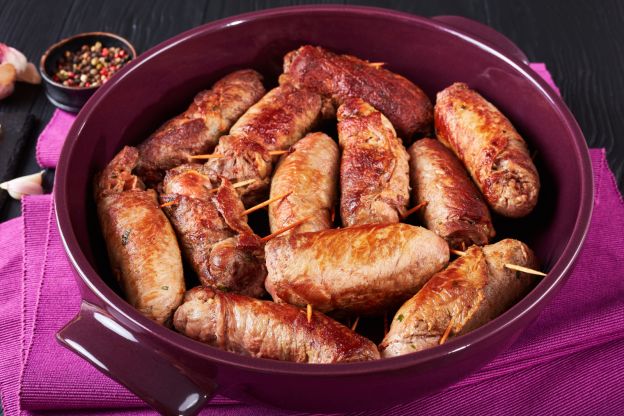 Involtini di tacchino con speck e fontina