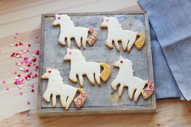 15. Biscotti a forma d'Unicorno