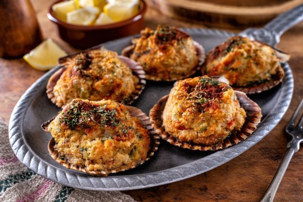 Rhode Island: Almejas rellenas