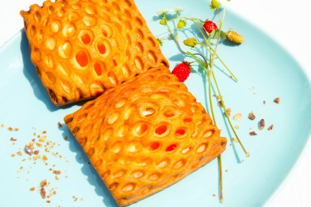 Sfogliatine mele e albicocche