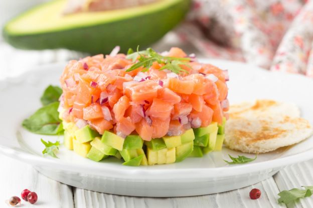 Tartare salmone e avocado