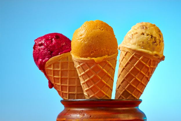 Gelato alla barbabietola rossa