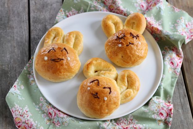 Coniglietti di pan brioche