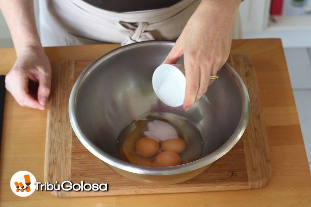 Preparazione del pan di Spagna