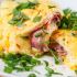 15 min - Omelette prosciutto e formaggio
