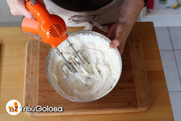 Preparazione della crema