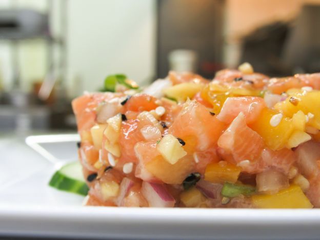 TARTARA AI DUE SALMONI