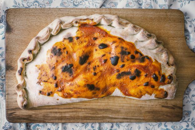un calzone come al ristorante