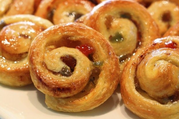 Girelle con frutta candita