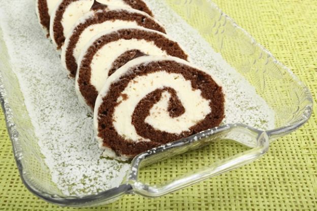 33. Rotolo con crema al cioccolato