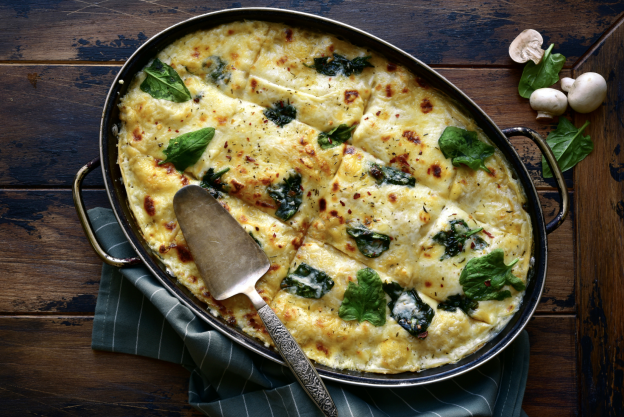 Lasagne ricotta e spinaci