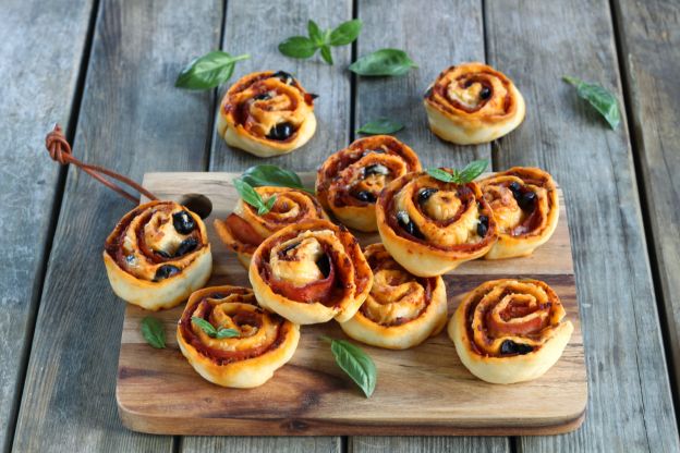 Rotolini di pizza