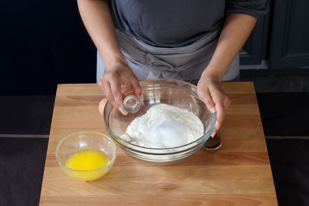 Preparazione della pasta da brioche