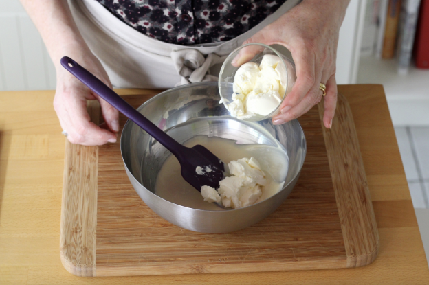 Cioccolato bianco ed il formaggio