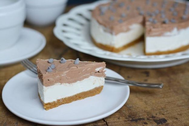 2. Cheesecake al cioccolato
