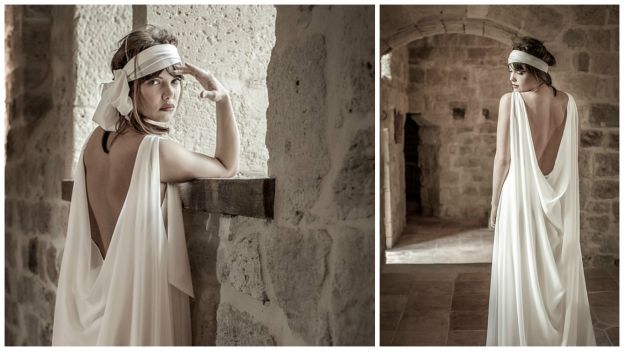 Abito con schiena nuda