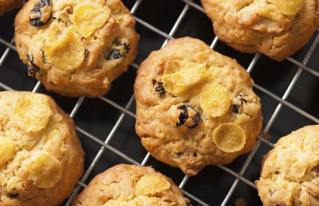 Cookies aux corn flakes