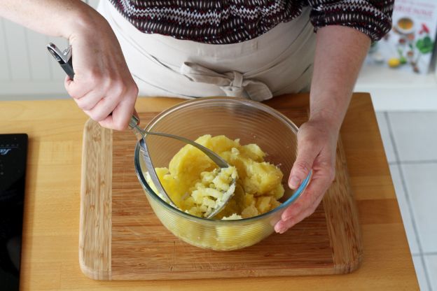 Le patate schiacciate