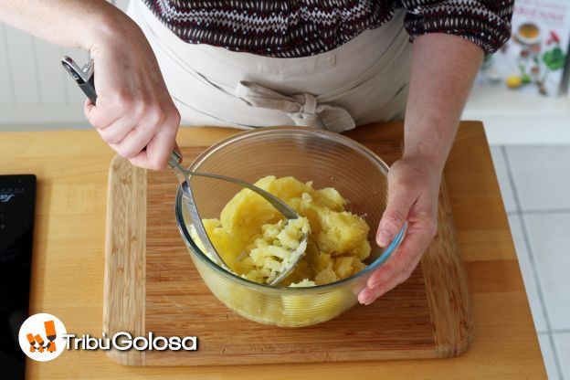 Le patate schiacciate